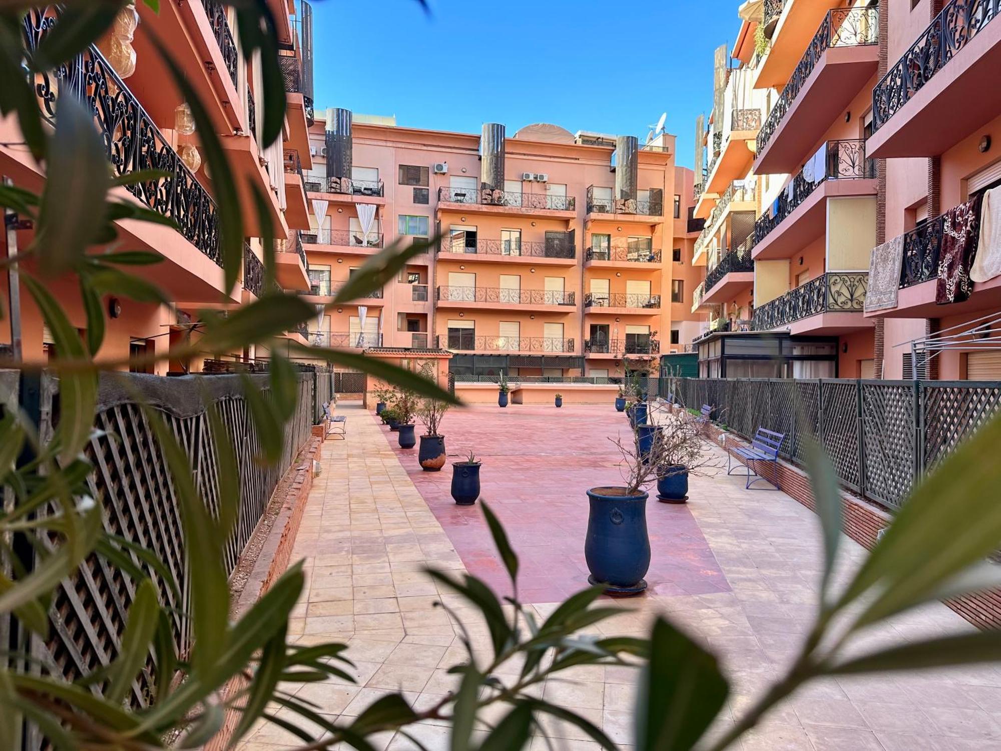 Appartamento Majorelle House Vicino Ai Giardini Vista Splendida Marrakesh Esterno foto