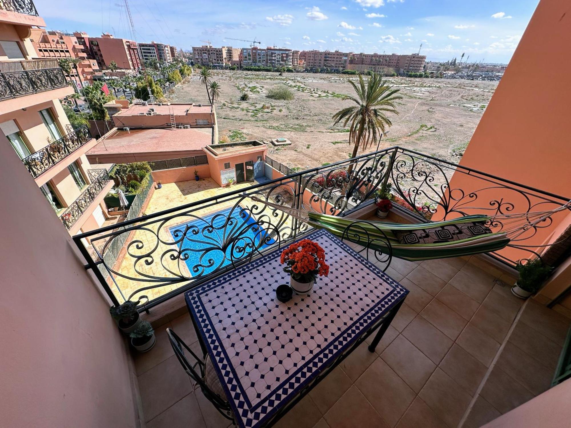 Appartamento Majorelle House Vicino Ai Giardini Vista Splendida Marrakesh Esterno foto
