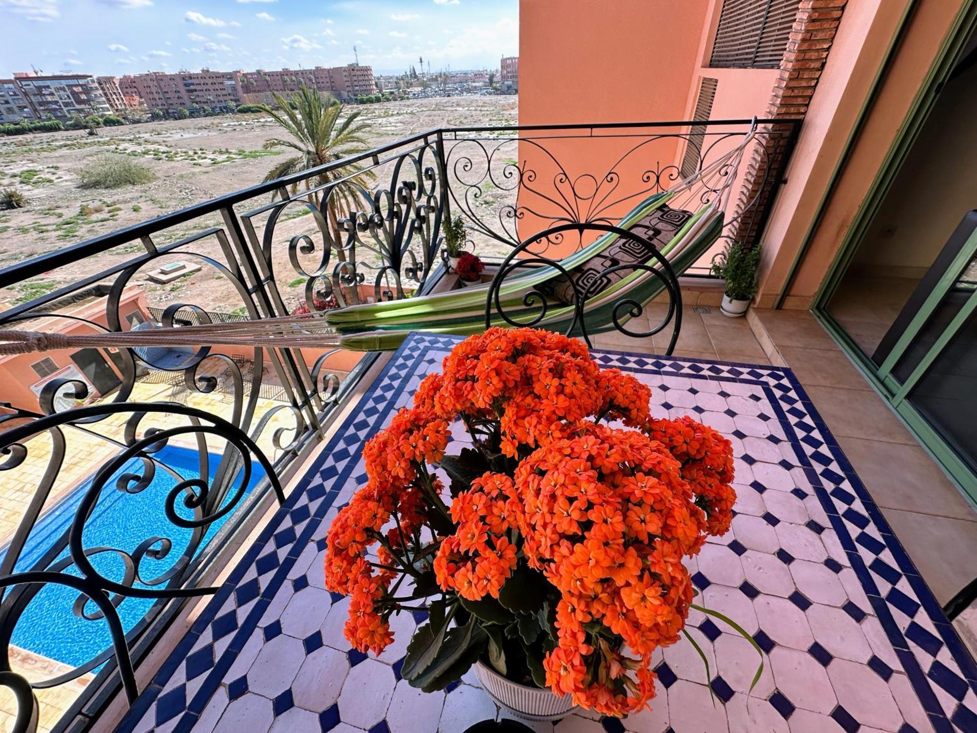 Appartamento Majorelle House Vicino Ai Giardini Vista Splendida Marrakesh Esterno foto